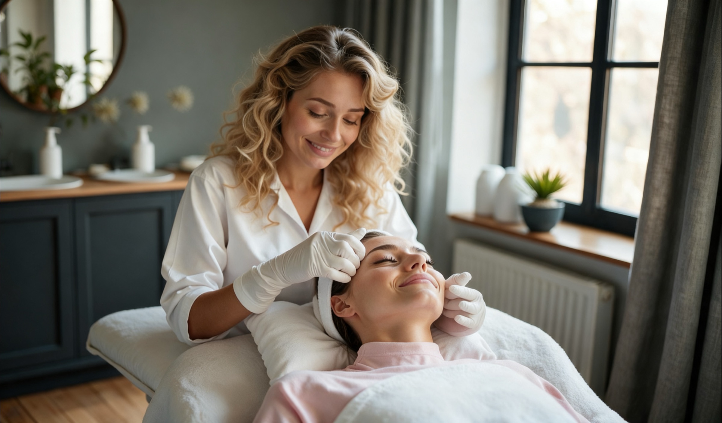 Aesthetic treatment at Lumière Med Spa